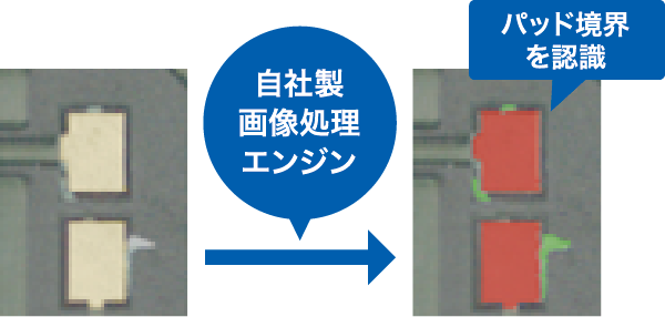 パッド周辺異物の安定検出に