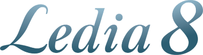Ledia8のロゴ